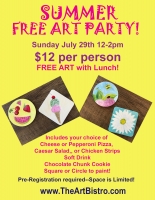 FREE Summer Art Party!